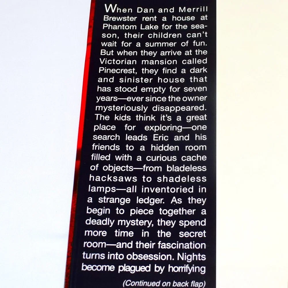 In the Dark of the Night by John Saul Large Print Hardcover Book